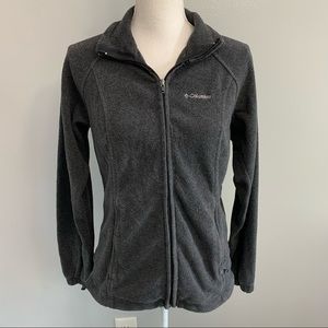 Columbia | Gray Fleece Zip Up Jacket